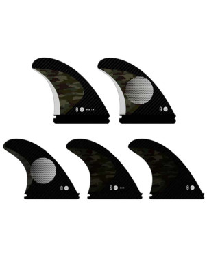 Endorfins Slater KS1 Futures Tri/Quad Fins Medium - Camo