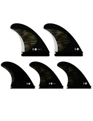 Endorfins Slater KS1 Futures Tri/Quad Fins Large - Camo