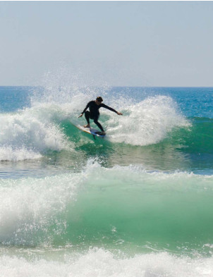 Firewire Helium Spun Honey Surfboard 5ft 11 Futures - White