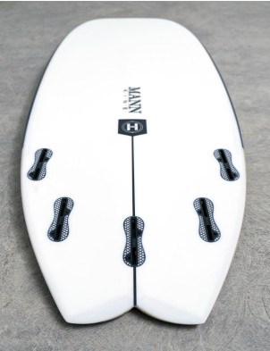 Firewire Helium Sweet Potato surfboard 5ft 10 FCS II - White
