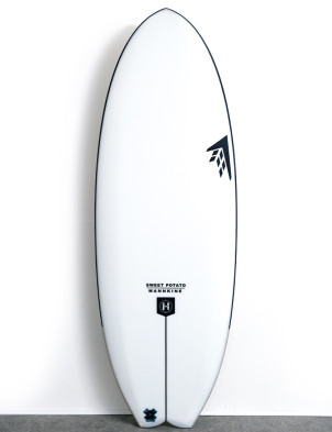 Firewire Helium Sweet Potato surfboard 5ft 2 Futures - White