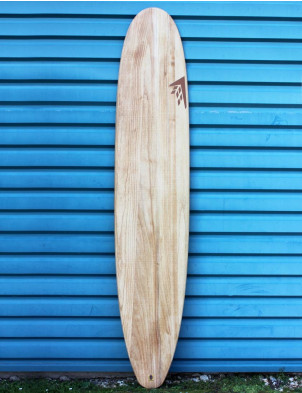 Firewire Timbertek Gem surfboard 9ft 1 Futures - Natural Wood