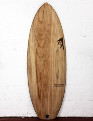 Firewire Timbertek Twice Baked surfboard 5ft 3 Futures - Natural Wood