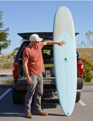 Firewire Helium TJ Hull Rider Surfboard 9ft 3 Futures 2 + 1 - White