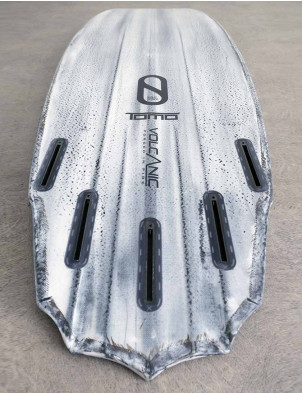 Slater Designs Volcanic Cymatic surfboard 6ft 0 Futures - Grey