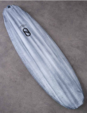 Slater Designs Volcanic Cymatic surfboard 5ft 10 Futures - Grey