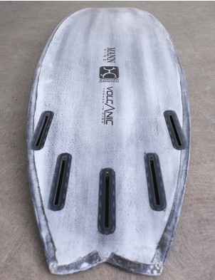 Firewire Volcanic Mashup surfboard 5ft 7 Futures - Grey