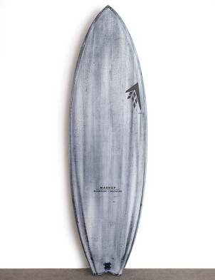 Firewire Volcanic Mashup surfboard 6ft 6 Futures - Grey