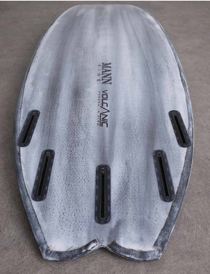 Firewire Volcanic Sweet Potato surfboard 5ft 2 Futures - Grey