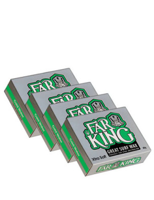 Far King Cold Water Wax Pack 4 Bars of surf wax - Cold water