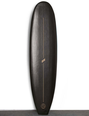 Foamie Shred Sled Soft Surfboard 7ft 6 - Black/Coral
