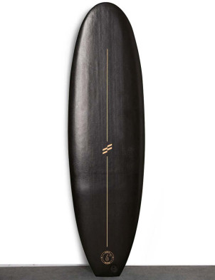 Foamie Wild Ride Soft Surfboard 6ft 0 - Black/Coral