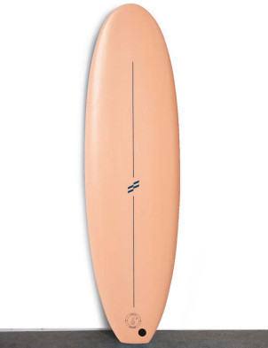 Foamie Wild Ride Soft Surfboard 6ft 0 - Coral/Coral