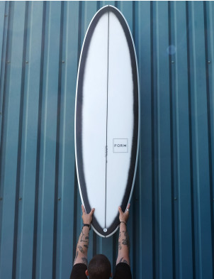 Form Flow Stik Surfboard 7ft 0 FCS II - Black Spray