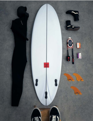 Form Mod Pro Surfboard 6ft 6 - Grey Deck
