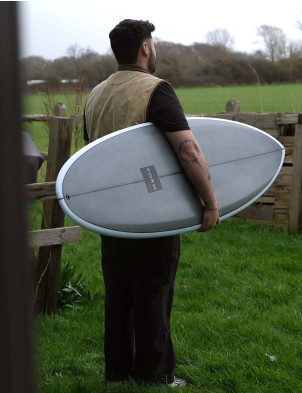 Form Mod Pro Surfboard 6ft 2 - Grey Deck