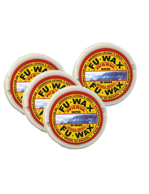 Fu Wax Warm Water Wax Pack 4 bars of surf wax