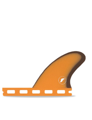 Futures Akila Aipa Fibreglass Twin Fin + 1 - Orange/Brown
