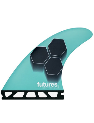 Futures AM1 Honeycomb Tri Fins Medium - Teal/Navy