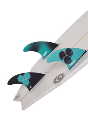 Futures AM1 Honeycomb Tri Fins Medium - Teal/Navy