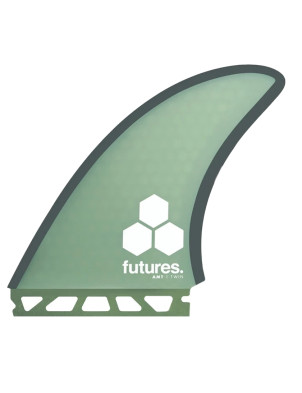 Futures AMT HC Twin Fin + Trailer Large - Green/Gray