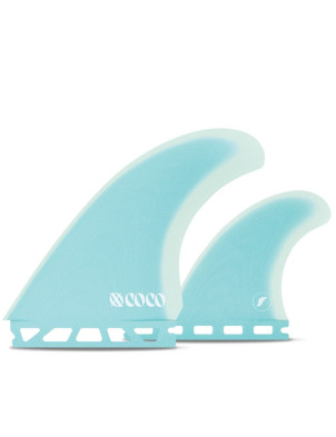 Futures CoCo Fibreglasss Twin + 1 Fins Small/Medium - Blue