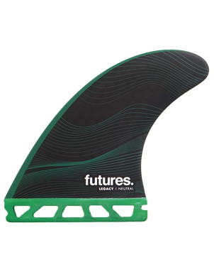 Futures F8 Legacy Neutral HC Quad Fins Large - Green