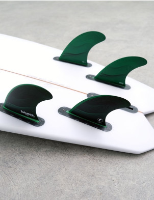 Futures F8 Legacy Neutral HC Quad Fins Large - Green