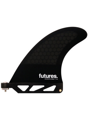 Futures F6 Honeycomb Single fin Medium - Smoke/Black