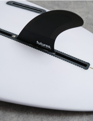 Futures F6 Honeycomb Single fin Medium - Smoke/Black