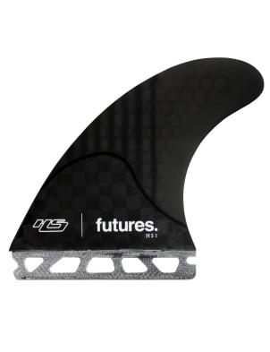 Futures HS1 Generation Tri Fins Large - Black/Marble
