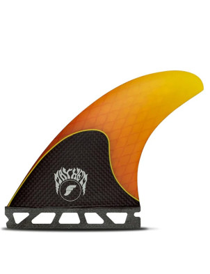 Futures Mayhem 3.0 Honeycomb Tri fins Small - Orange 