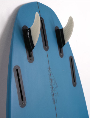 Futures Neutral Honeycomb Quad Rear Fins Small - Grey