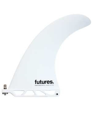 Futures Performance 8.0 Thermotech Longboard Fin - White