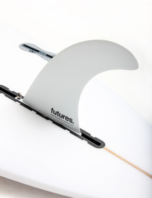 Futures Performance 8.0 Thermotech Longboard Fin - White