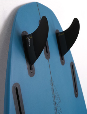 Futures Pivot Honeycomb Quad Rear Fins Large - Black