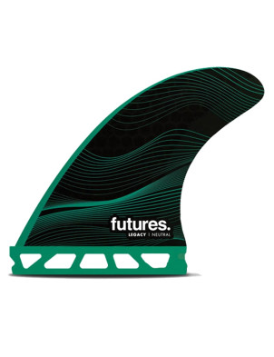 Futures F6 Legacy Neutral HC Quad Fins Medium - Green