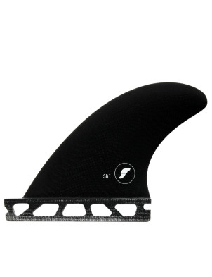 Futures SB1 Glassfibre Side Bite Fins Small - Solid Black