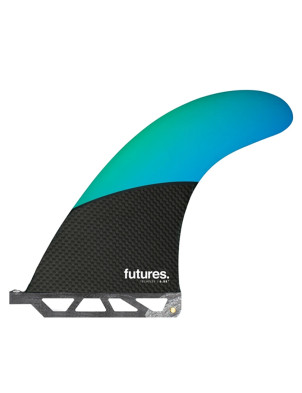 Futures Techflex 6.88 2 + 1 Fins - Green