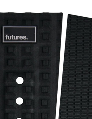 Futures Voodoo Surfboard Tail Pad - Black