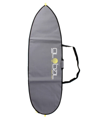 Global Twenty Four Seven Shortboard surfboard bag 5mm 6ft 9 - Grey