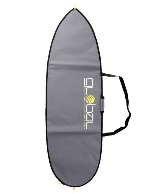 Global Twenty Four Seven Hybrid surfboard bag 5mm 5ft 9 - Grey