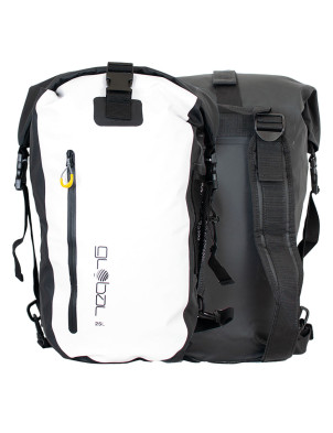 Global Zip Backpack Dry Bag 25 Litres - White