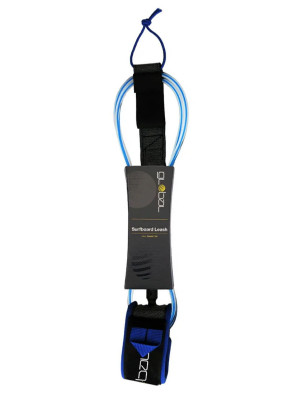 Global Premium Surfboard Leash 6ft - Blue