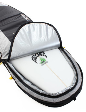 Global System 10 Hybrid 10mm surfboard travel bag 5ft 8 - Black