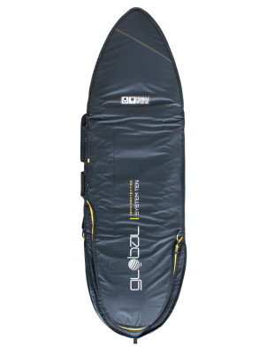 Global System 10 Hybrid surfboard bag 10mm 6ft 6 - Black
