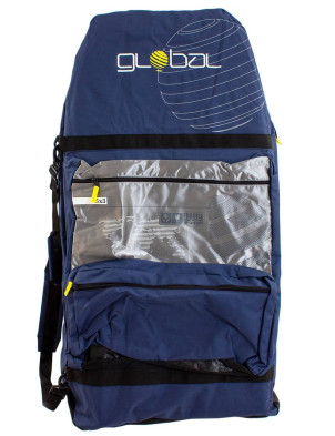 Global System X3 44 inch Three Board Bodyboard bag - Sea Blue/Silver