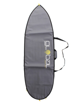 Global Twenty Four Seven Hybrid Fish surfboard bag 5mm 6ft 0 - Grey