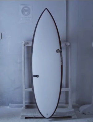 Haydenshapes Holy Hypto Futureflex Surfboard 5ft 11 FCS II - White  