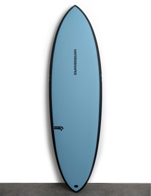 Haydenshapes Hypto Krypto FutureFlex surfboard 5ft 10 FCS II - Zephyr Blue